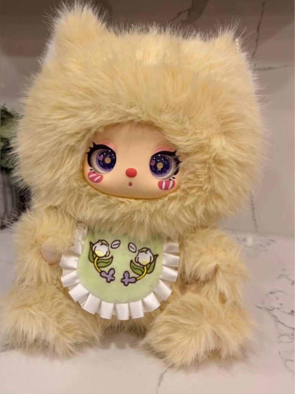 LIILA TOYS Sweetheart Sister 2 Flower Fairy Big Plush - Lily of the Valley 12"